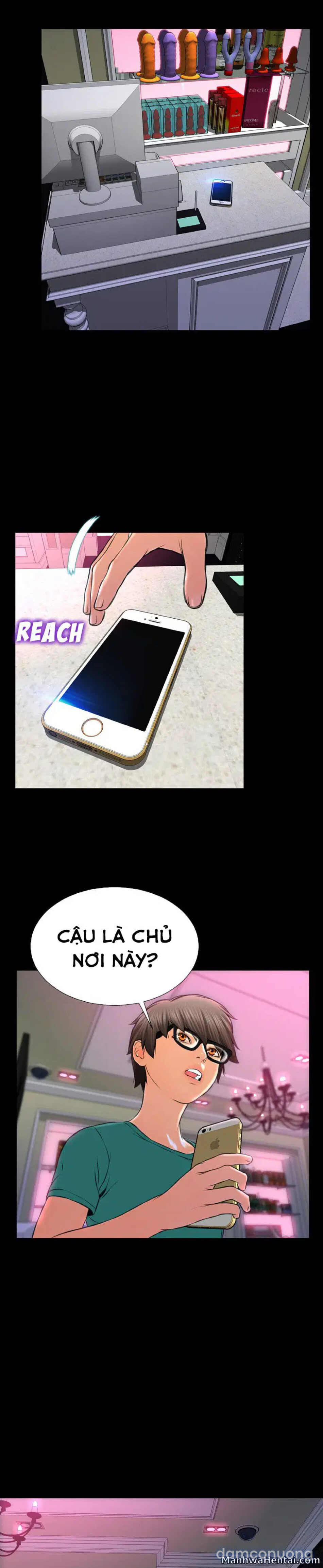 Em gái bán hàng sextoy 