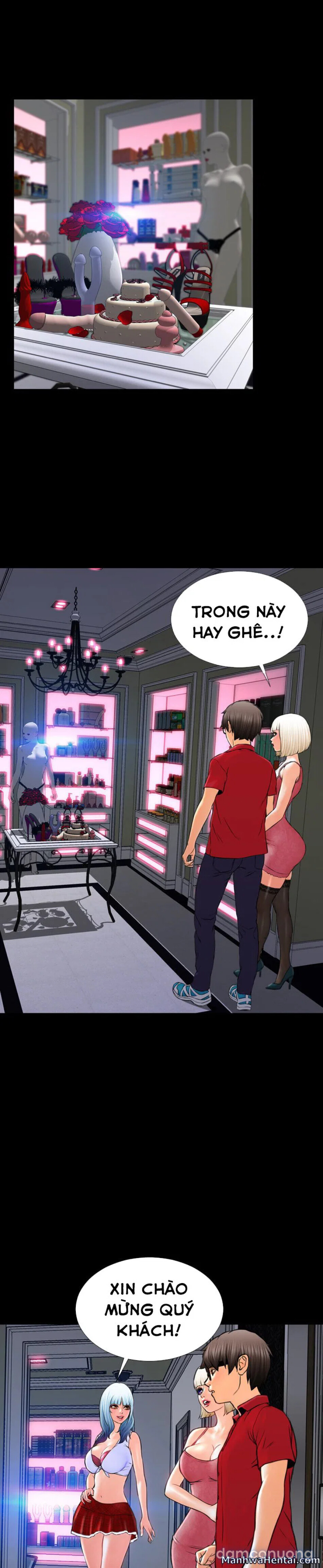 Em gái bán hàng sextoy 