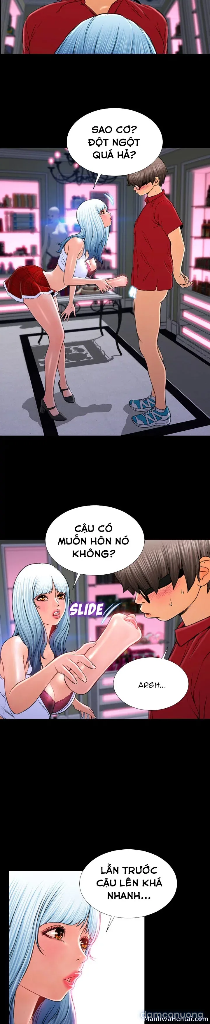 Em gái bán hàng sextoy 