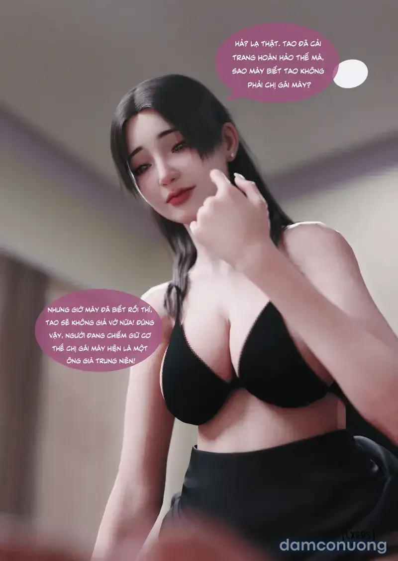 Hóa thân thành....chị....? 