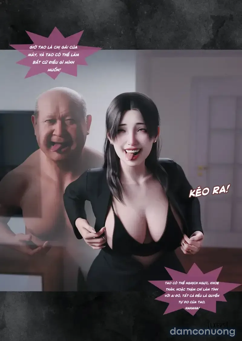 Hóa thân thành....chị....? 