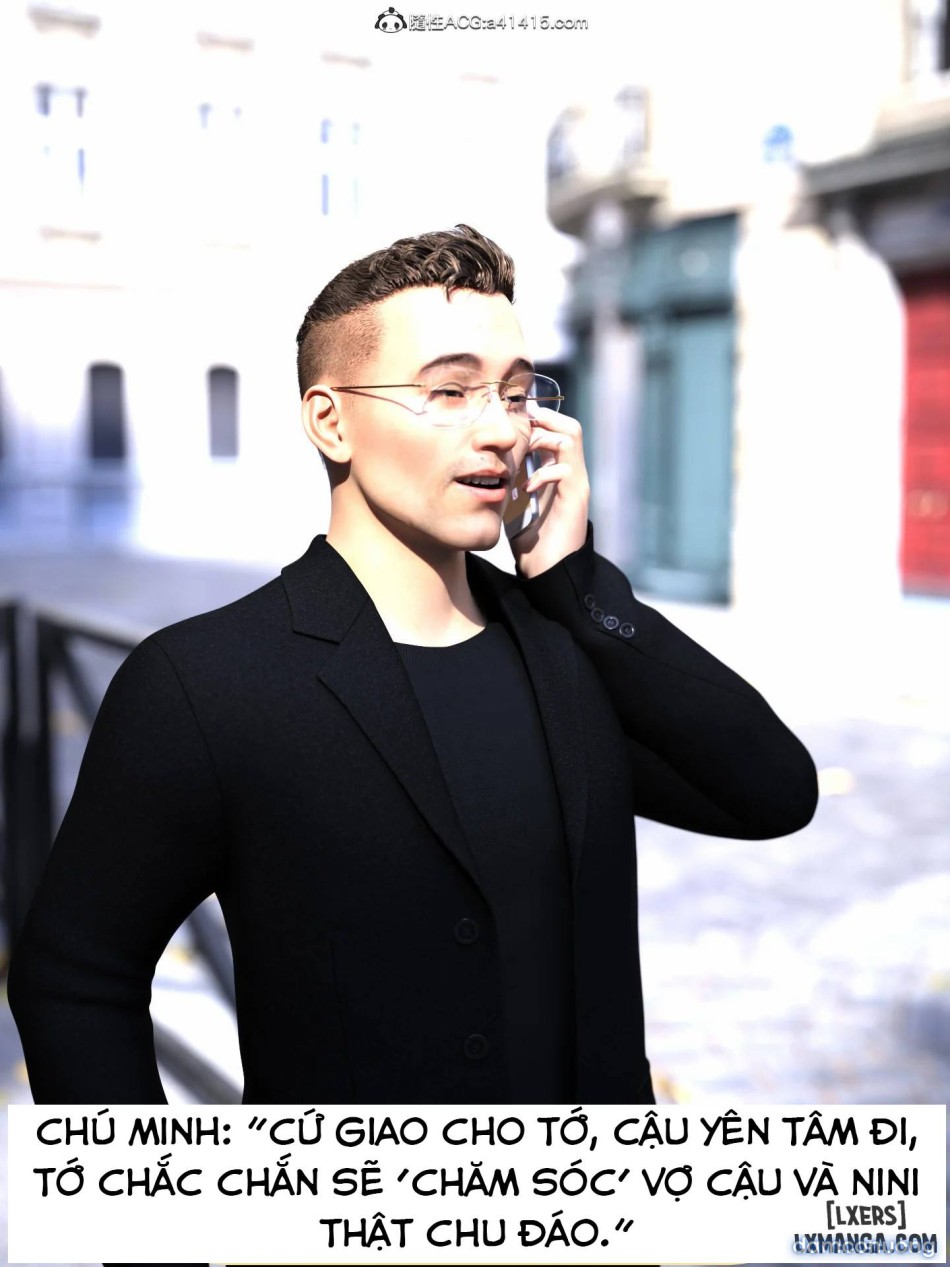 Chăm Sóc Vợ Và Con Gái Thằng Bạn 