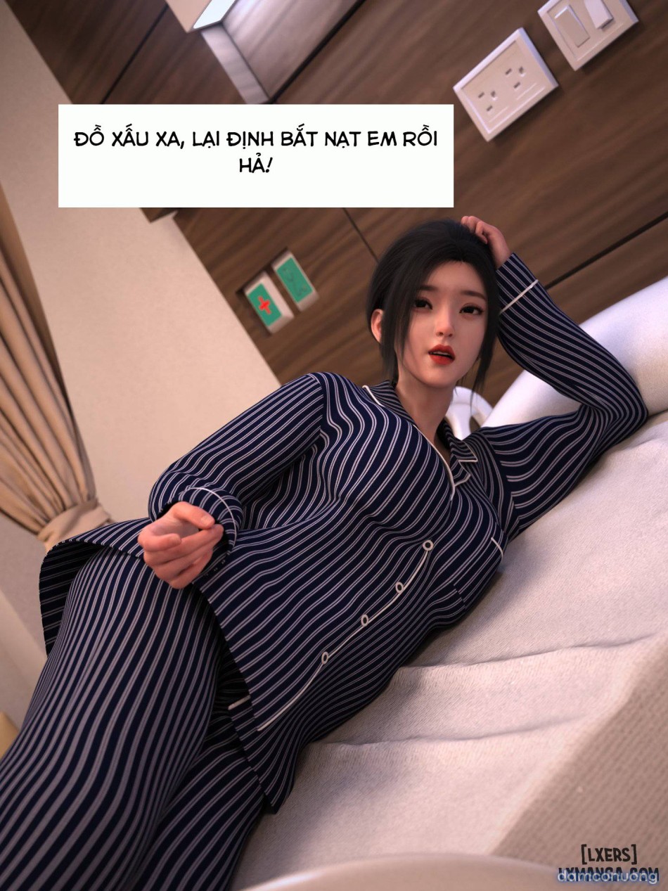 Chăm Sóc Vợ Và Con Gái Thằng Bạn 