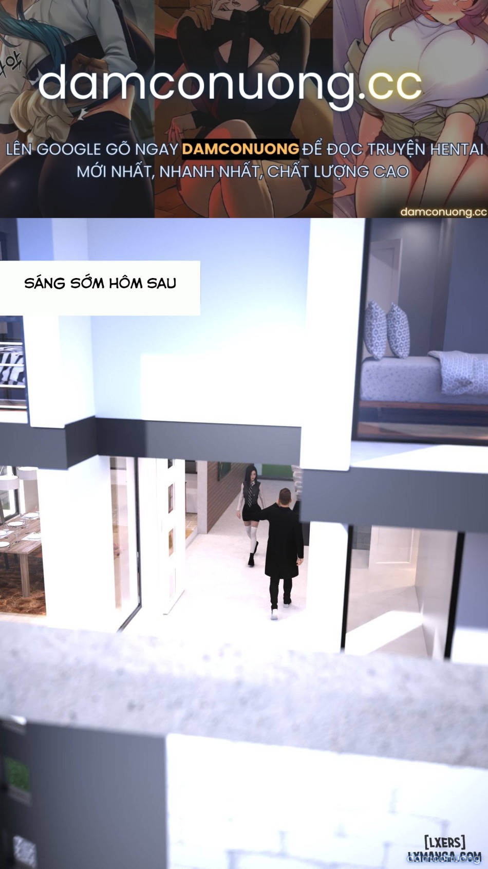 Chăm Sóc Vợ Và Con Gái Thằng Bạn 