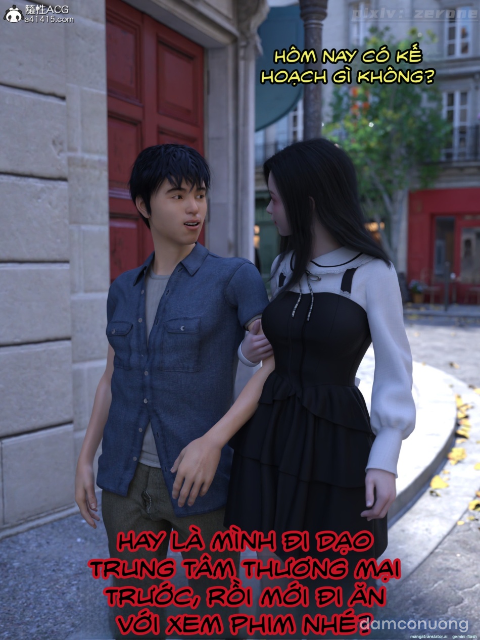 Chăm Sóc Vợ Và Con Gái Thằng Bạn 
