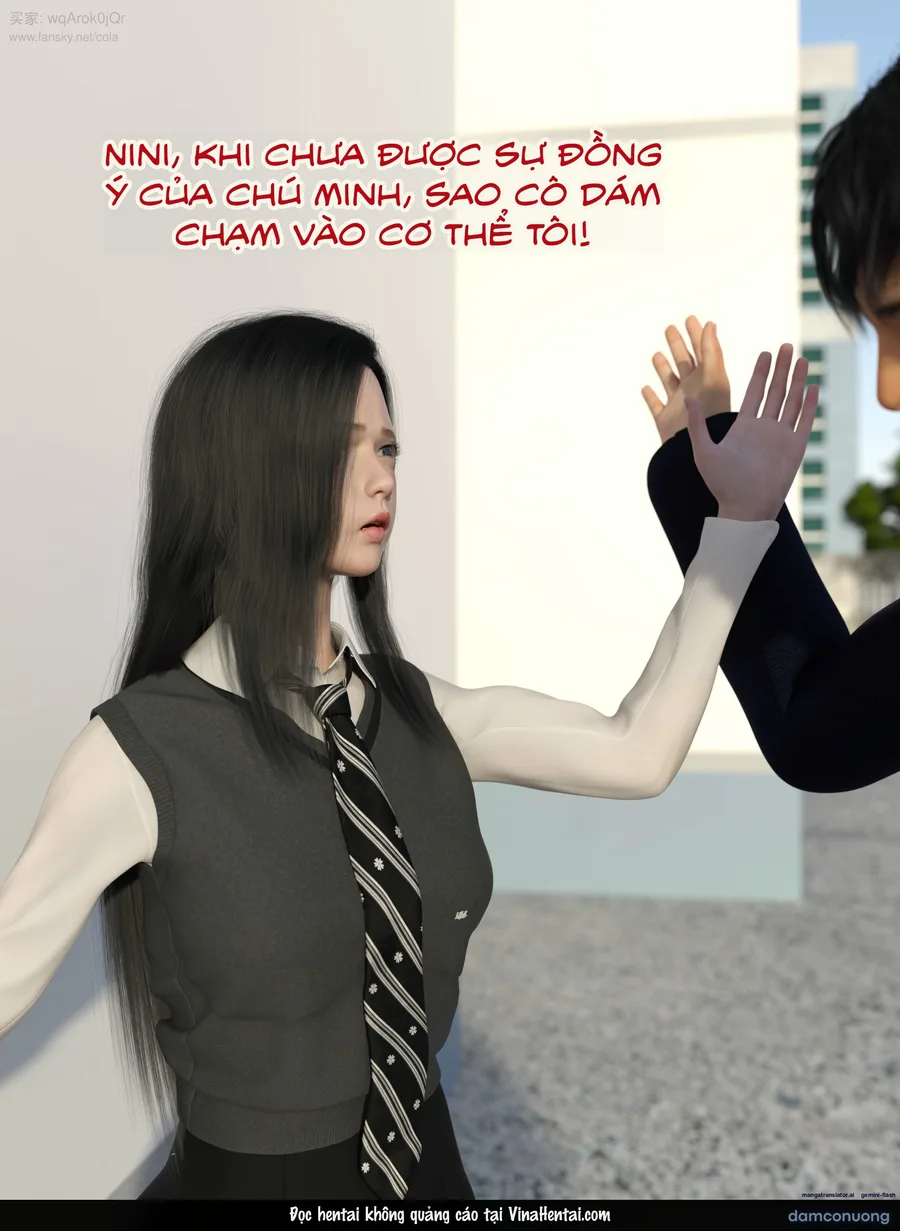 Chăm Sóc Vợ Và Con Gái Thằng Bạn 