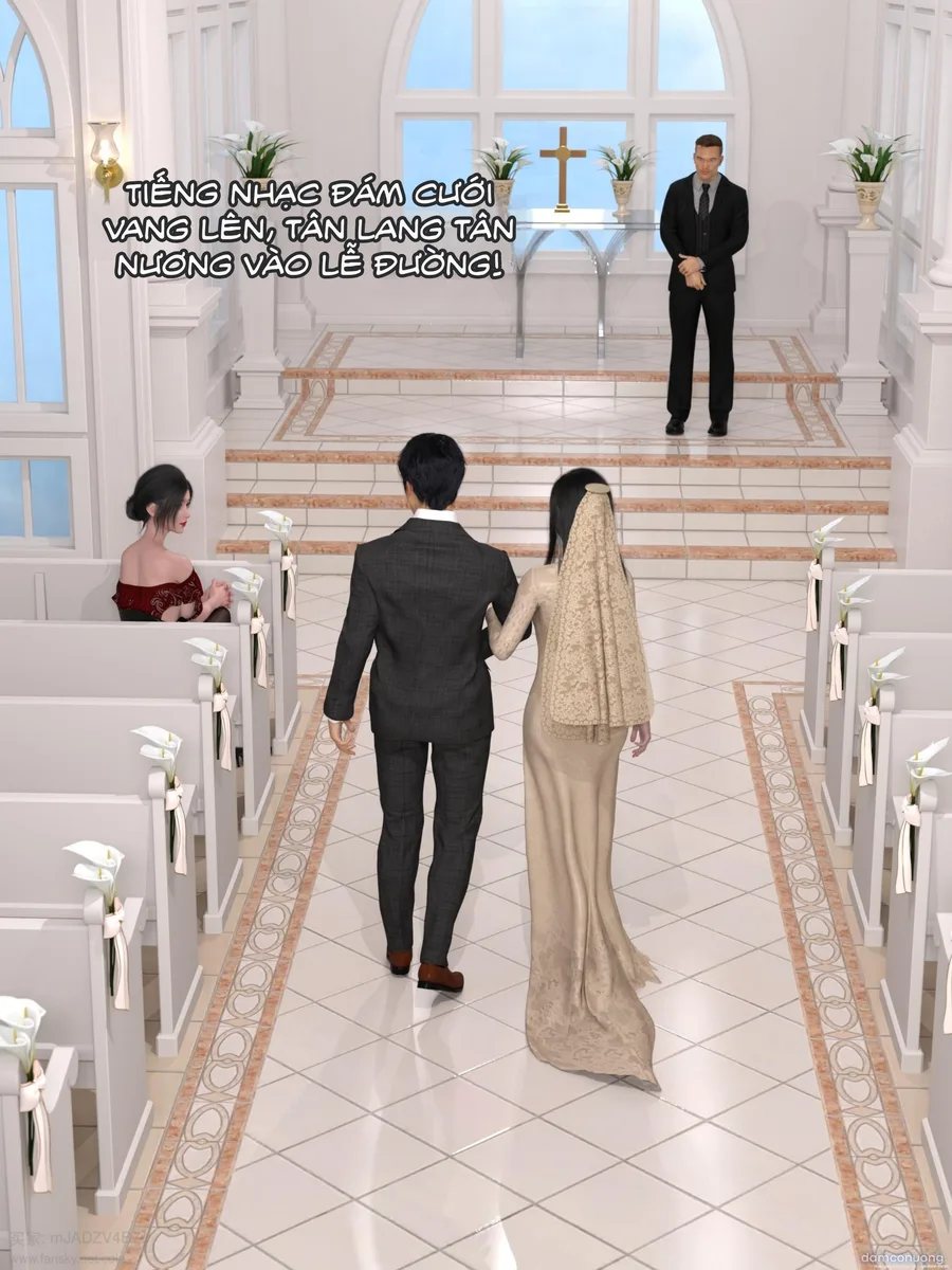 Chăm Sóc Vợ Và Con Gái Thằng Bạn 