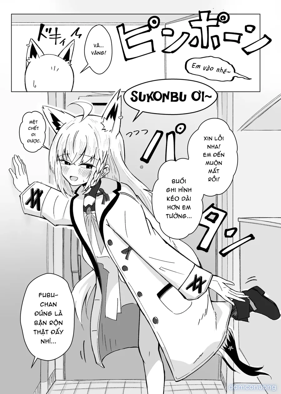 Cuốn sách về Fubu-chan đã lỡ nghiện những giây phút mặn nồng cùng Sukonbu 
