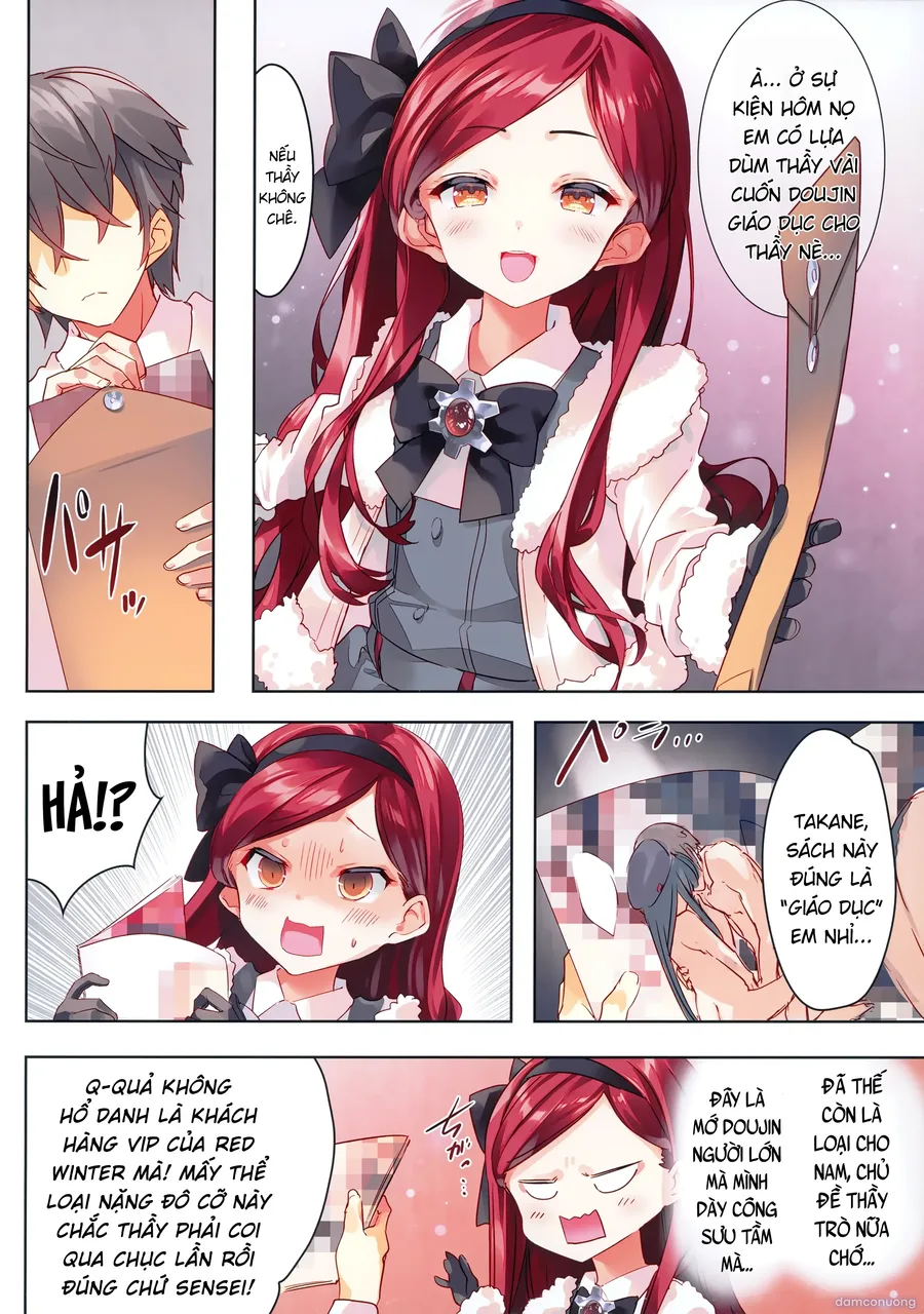 Thể loại Doujinshi Takane ưa thích nhất chính là- 