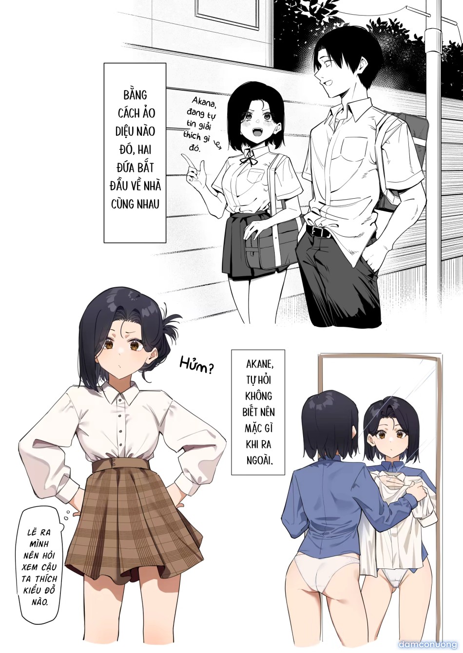 Câu chuyện về việc tôi phải sục cho lớp trưởng xem. 