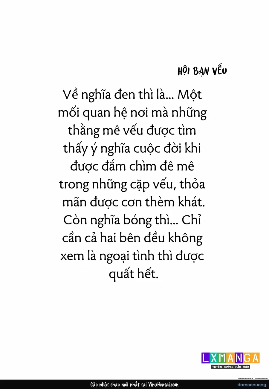 Trên tình bạn là tình địt! 
