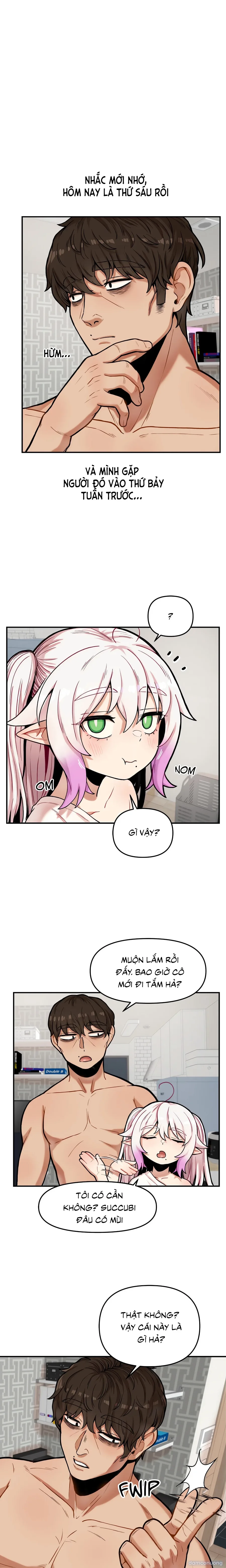 Con Mèo Nhặt Được Hóa Ra Là Succubus!? Tôi nhận được kĩ năng vô hình (Không che) 