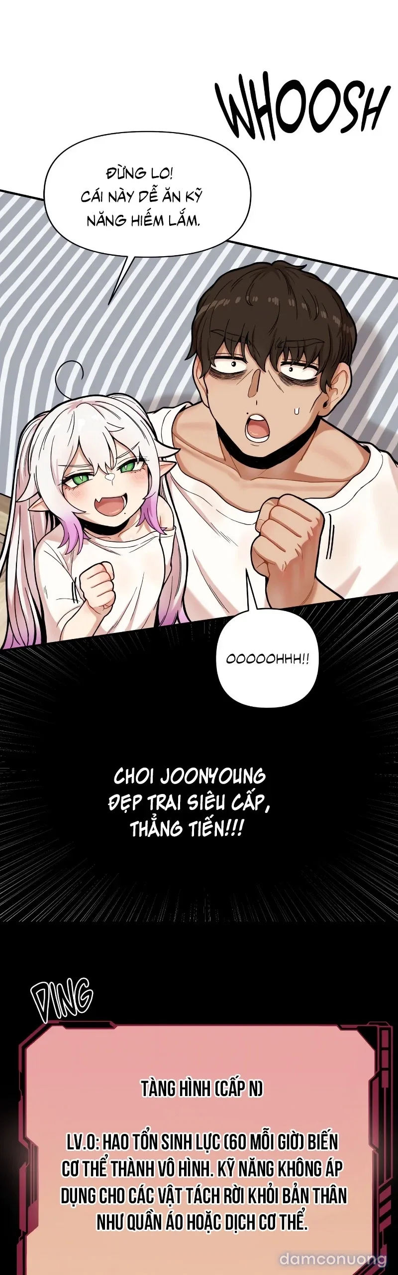 Con Mèo Nhặt Được Hóa Ra Là Succubus!? Tôi nhận được kĩ năng vô hình (Không che) 