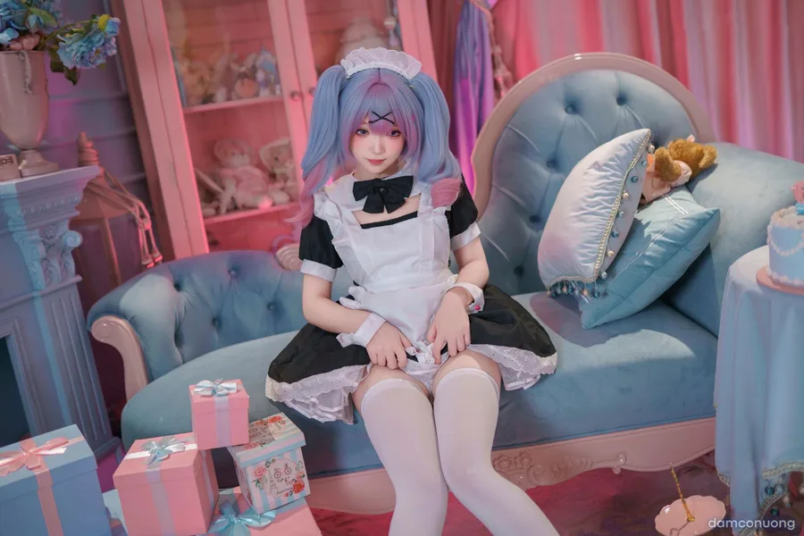 Cosplay Hatsune Miku Rabbit Hole Maid 