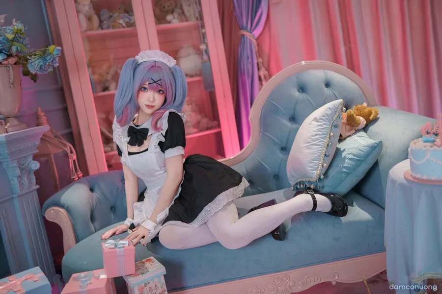 Cosplay Hatsune Miku Rabbit Hole Maid 