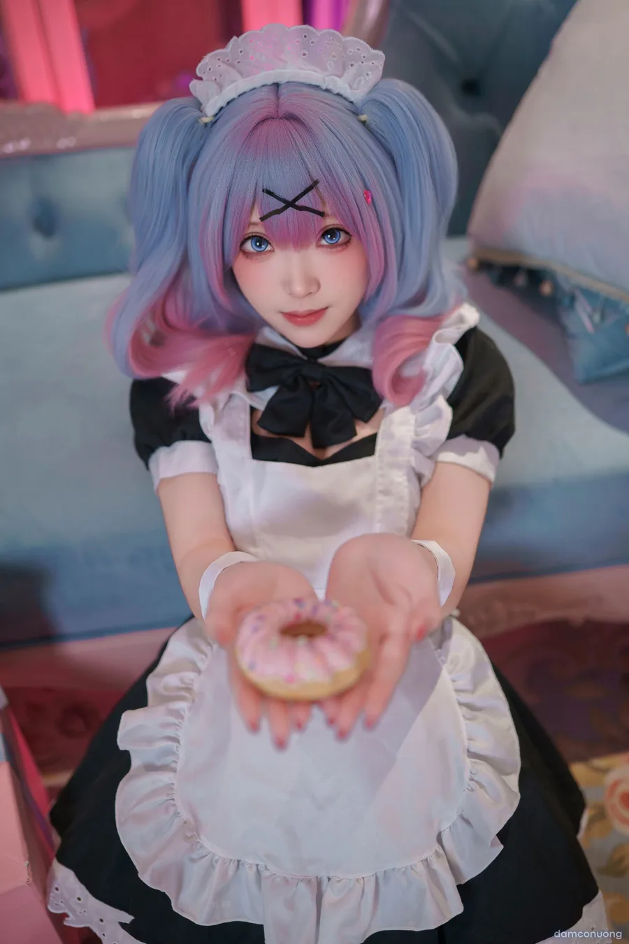 Cosplay Hatsune Miku Rabbit Hole Maid 
