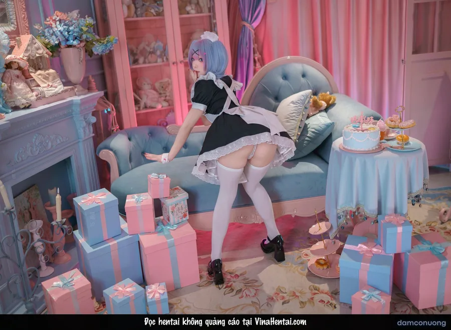 Cosplay Hatsune Miku Rabbit Hole Maid 