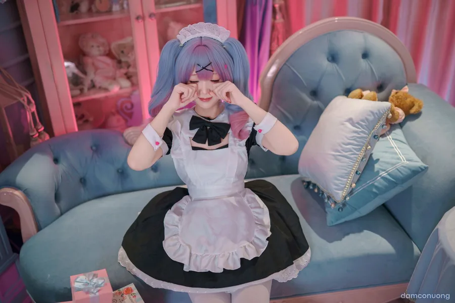 Cosplay Hatsune Miku Rabbit Hole Maid 