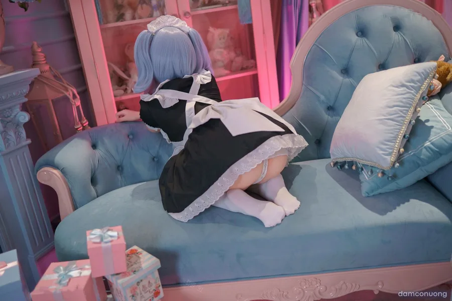 Cosplay Hatsune Miku Rabbit Hole Maid 
