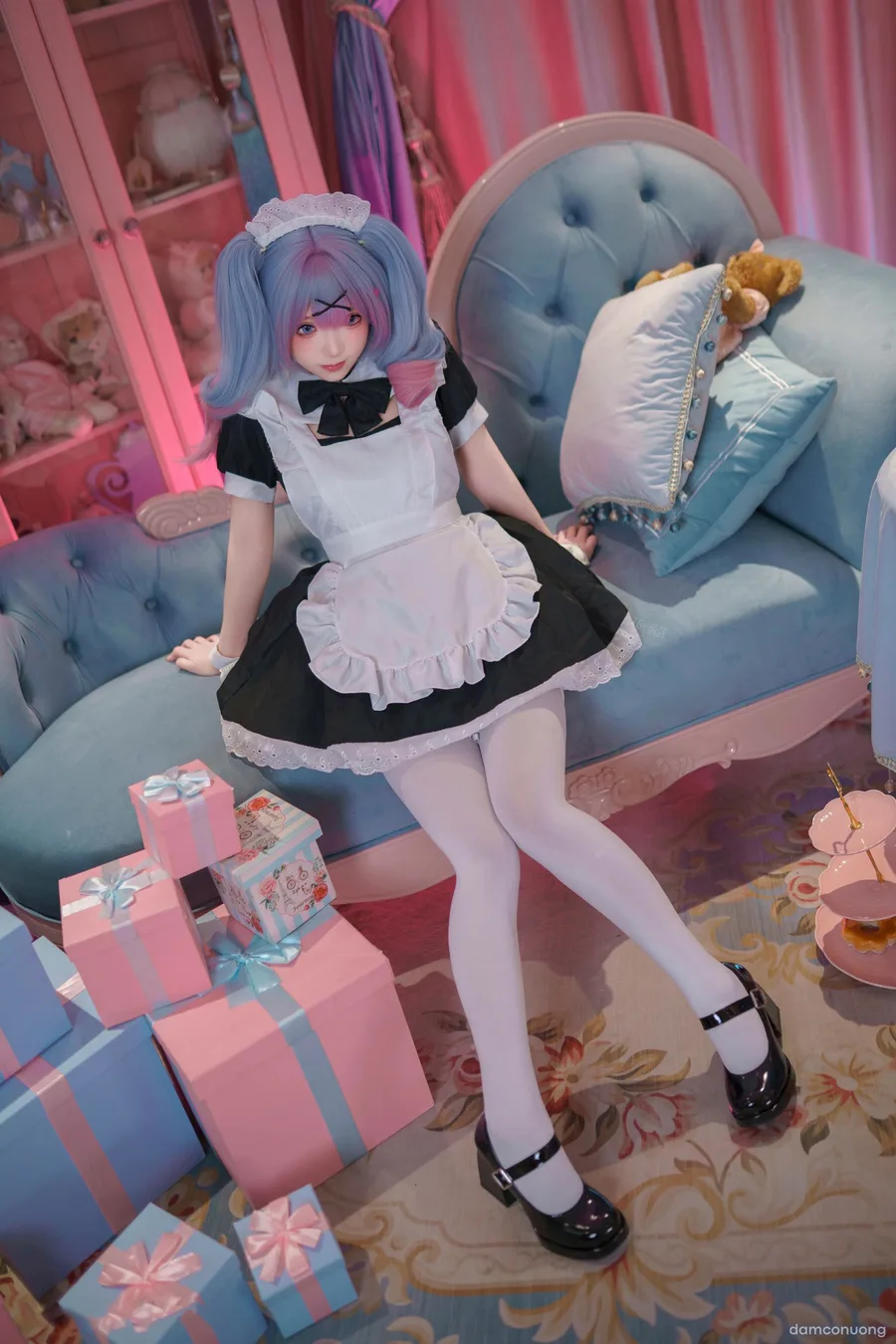 Cosplay Hatsune Miku Rabbit Hole Maid 
