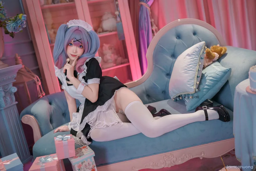Cosplay Hatsune Miku Rabbit Hole Maid 
