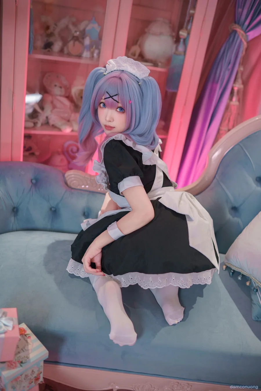 Cosplay Hatsune Miku Rabbit Hole Maid 