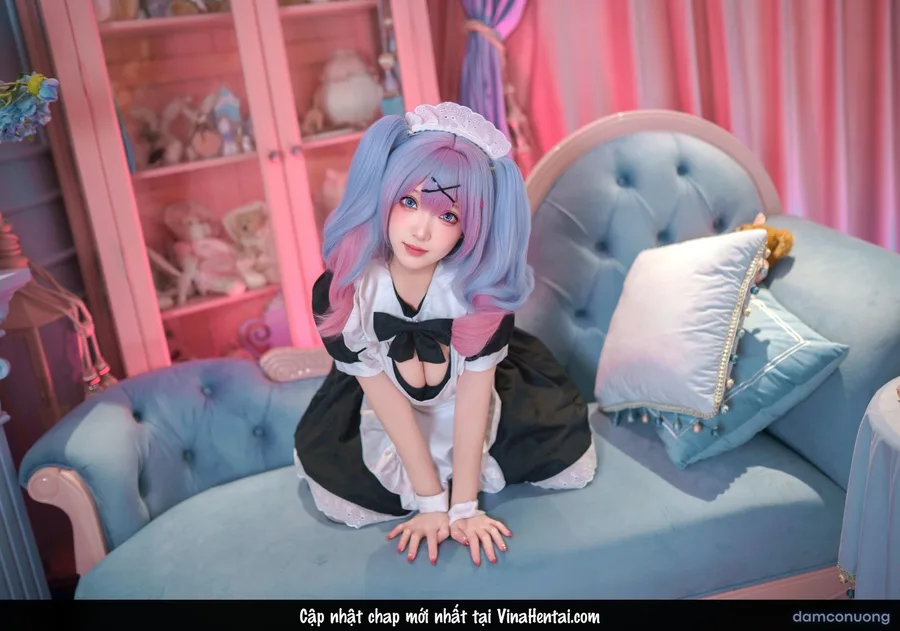 Cosplay Hatsune Miku Rabbit Hole Maid 