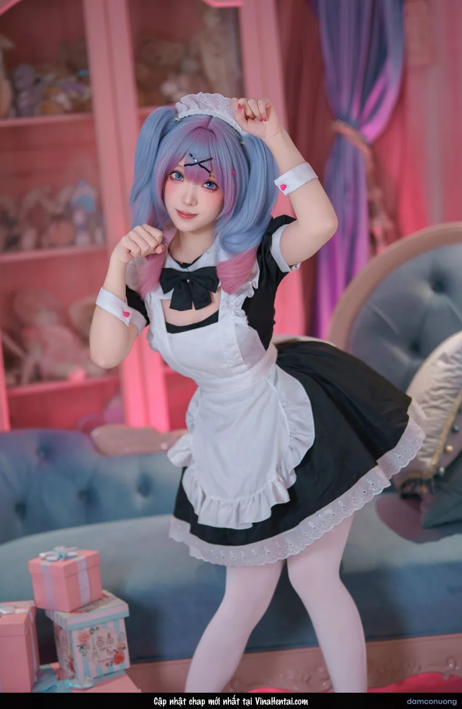 Cosplay Hatsune Miku Rabbit Hole Maid 
