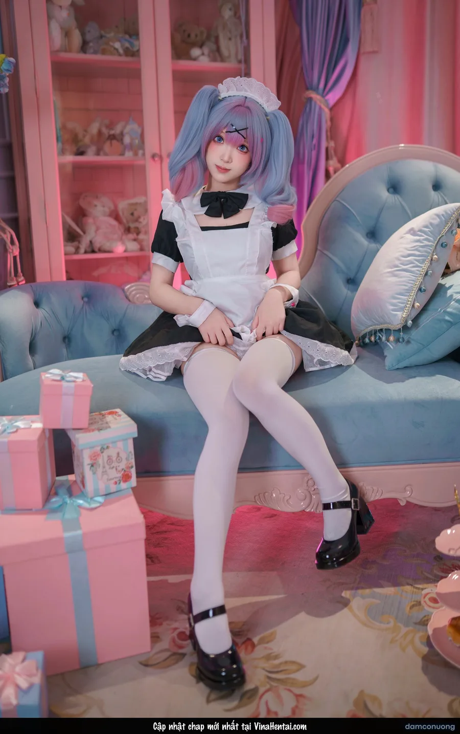 Cosplay Hatsune Miku Rabbit Hole Maid 