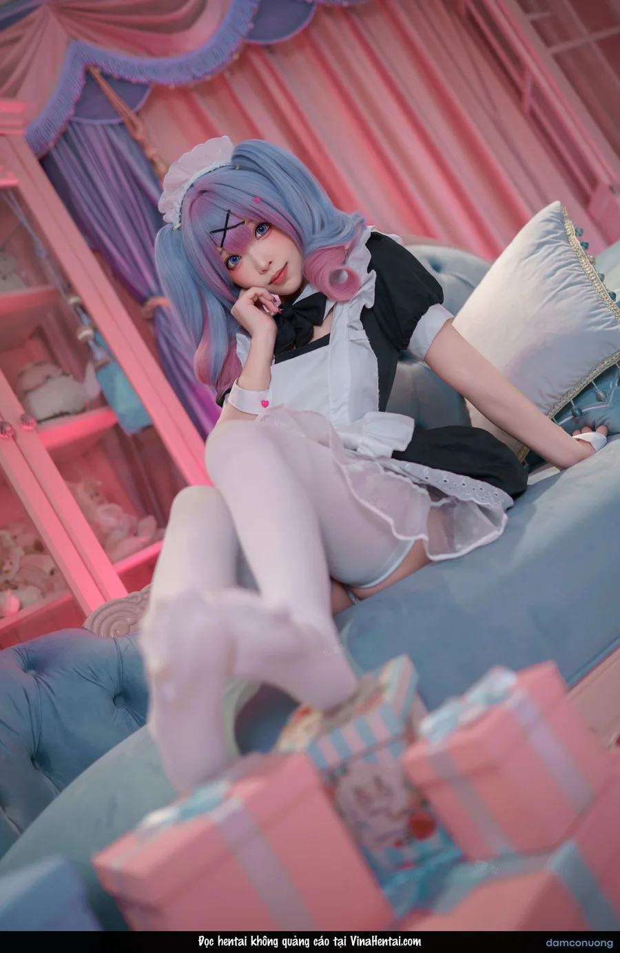 Cosplay Hatsune Miku Rabbit Hole Maid 