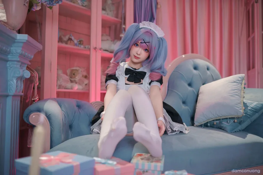 Cosplay Hatsune Miku Rabbit Hole Maid 