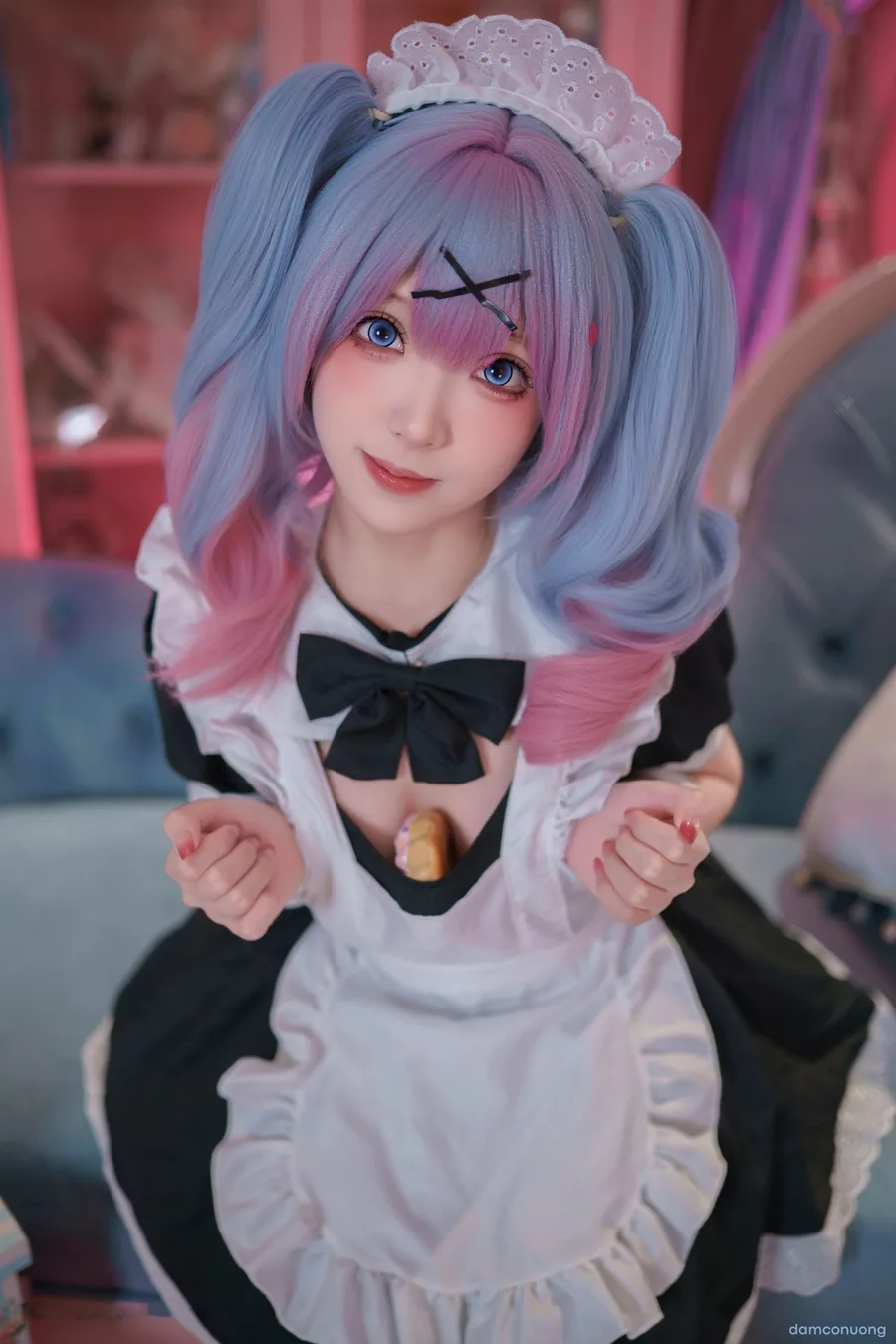 Cosplay Hatsune Miku Rabbit Hole Maid 