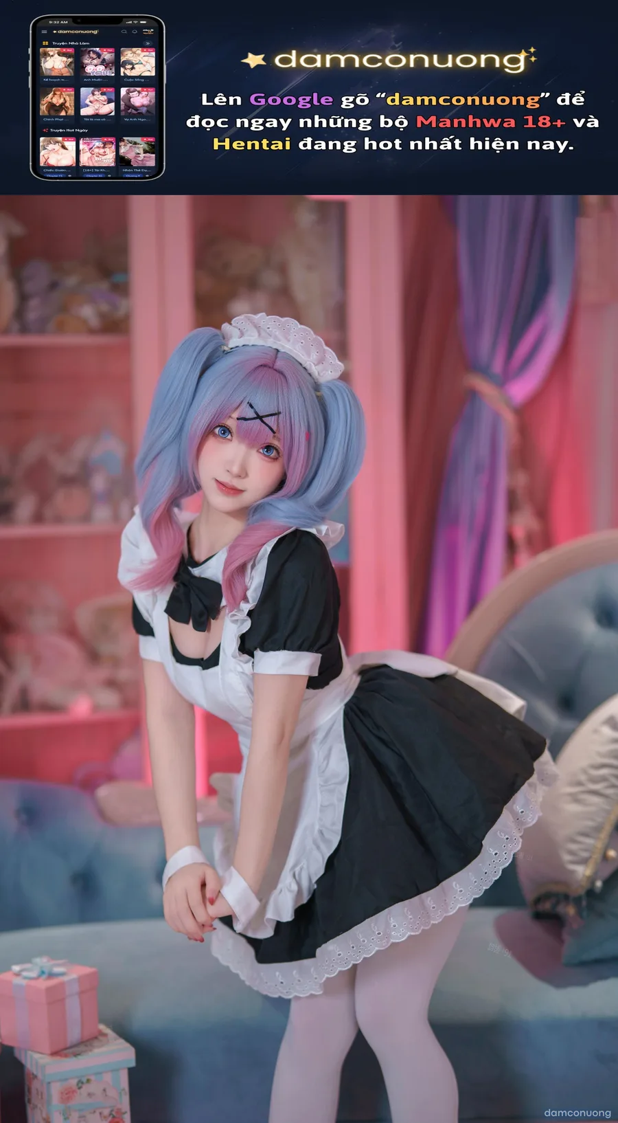 Cosplay Hatsune Miku Rabbit Hole Maid 