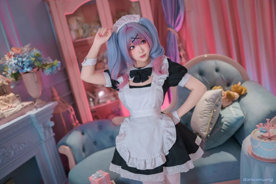 Cosplay Hatsune Miku Rabbit Hole Maid 
