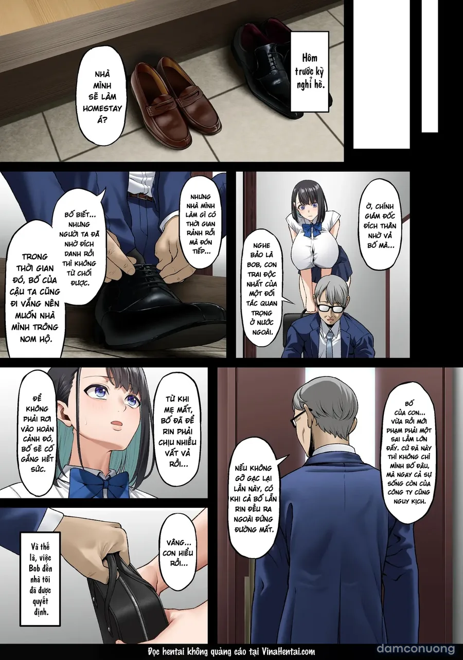 Homestay-chuu no Kokujin Chinpo ni Kanojo ga Mesu Ochi Saserareta Hanashi 