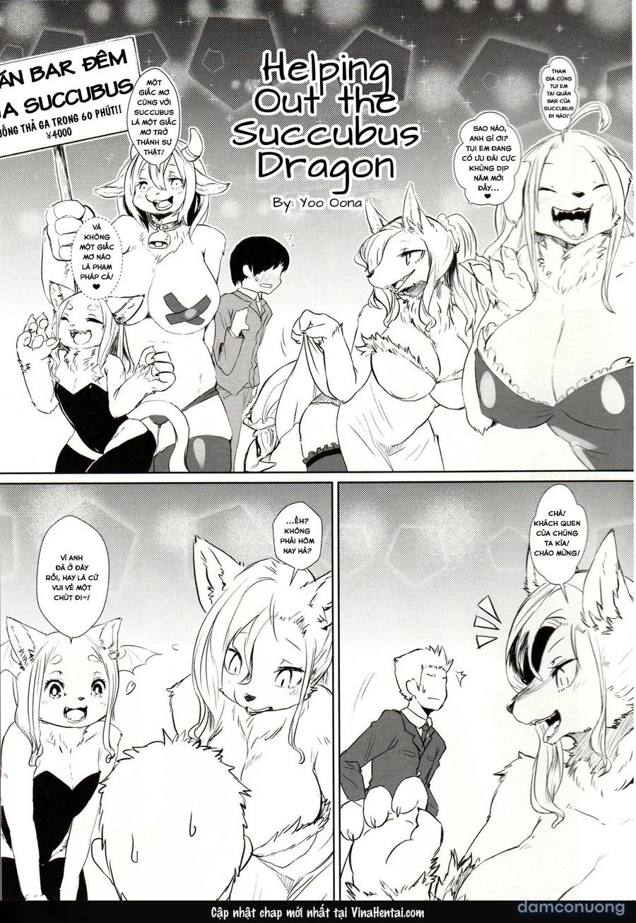 giúp đỡ bé rồng succubus 
