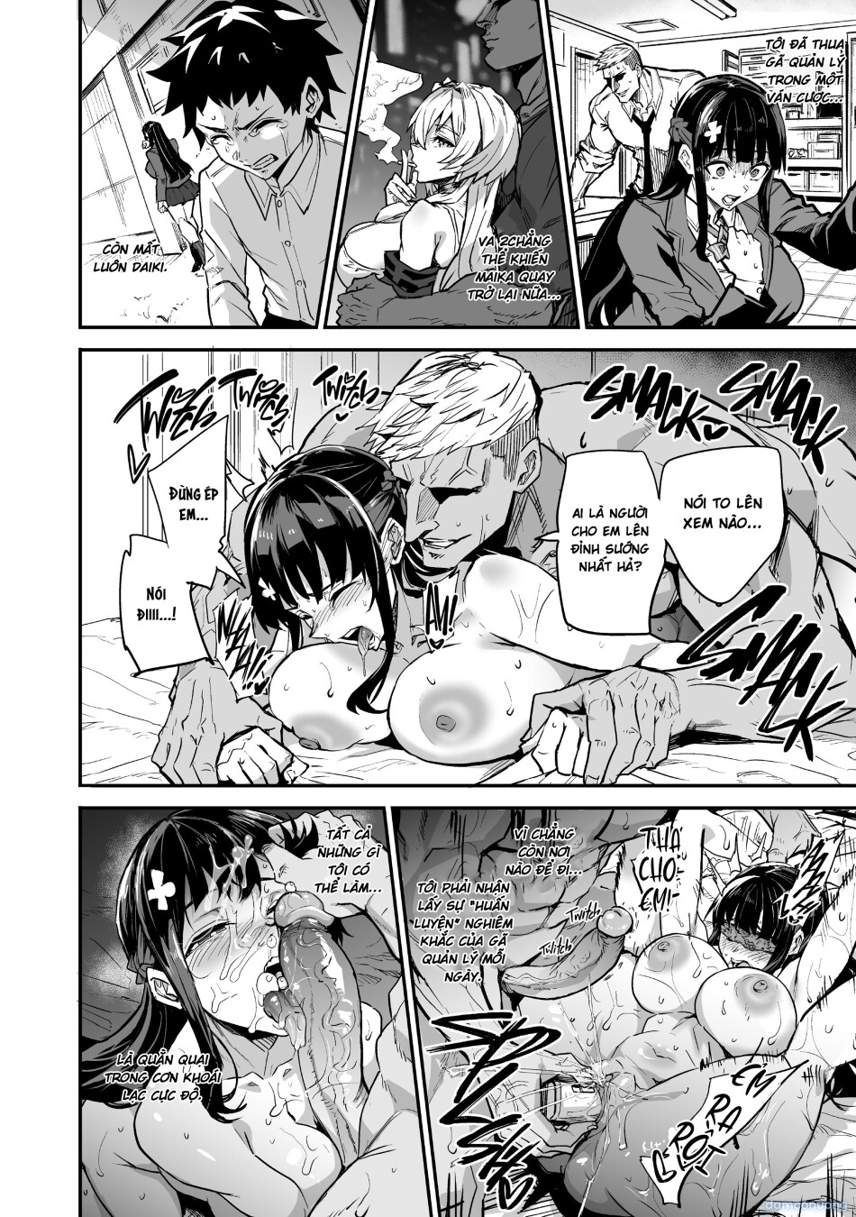Kanojo ga Gaikokujin ni Netorareru Manga Ouchi Fuck Hen 