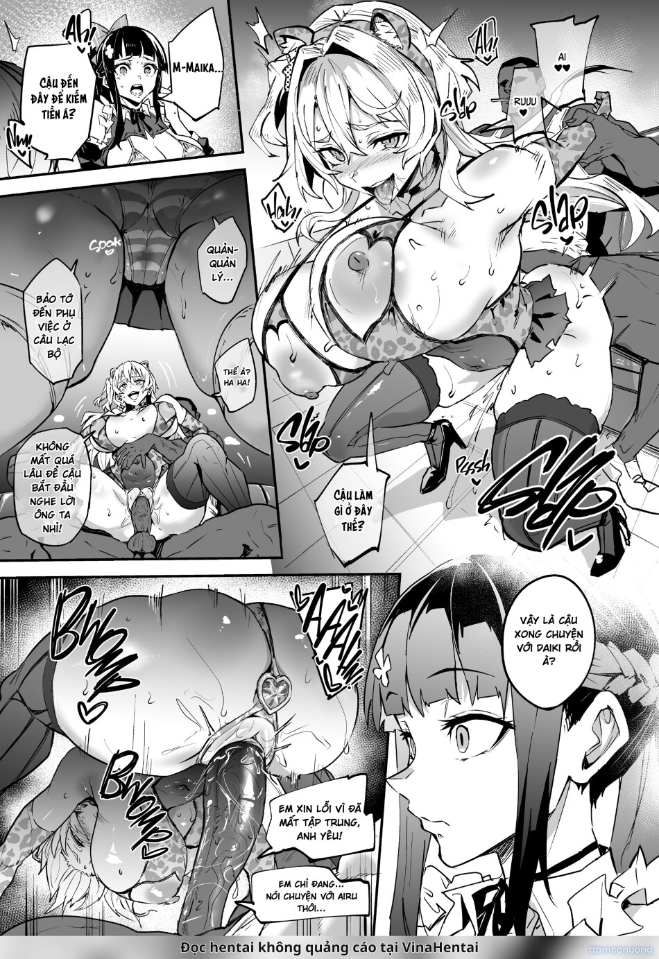 Kanojo ga Gaikokujin ni Netorareru Manga Ouchi Fuck Hen 