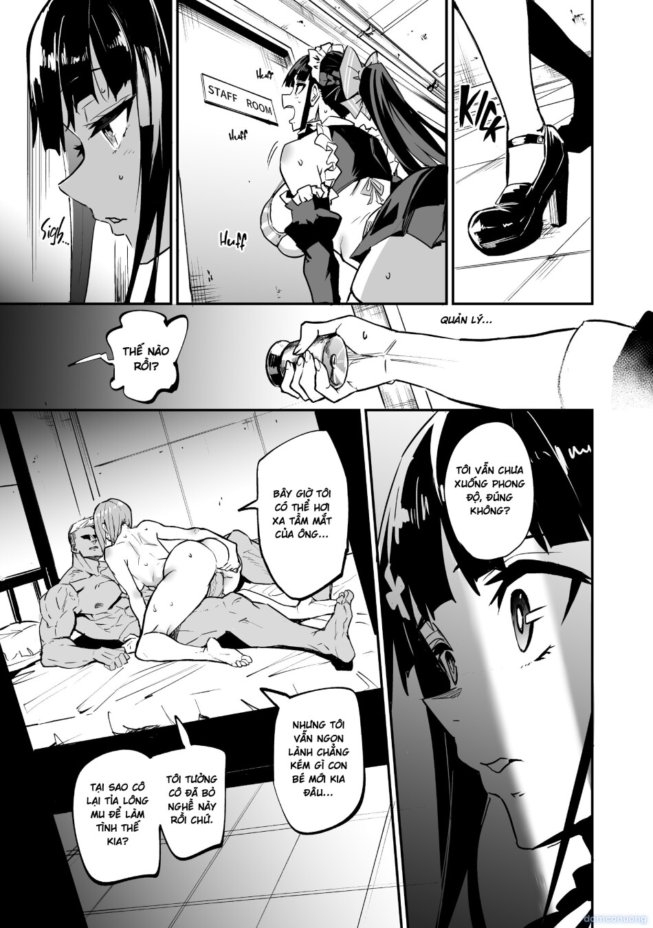 Kanojo ga Gaikokujin ni Netorareru Manga Ouchi Fuck Hen 