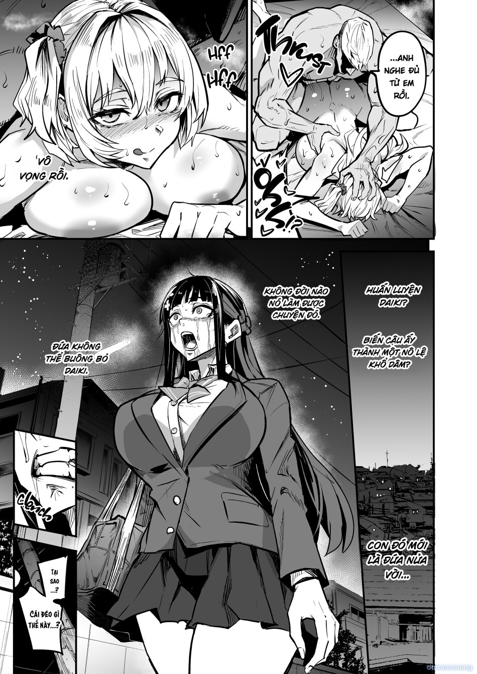 Kanojo ga Gaikokujin ni Netorareru Manga Ouchi Fuck Hen 