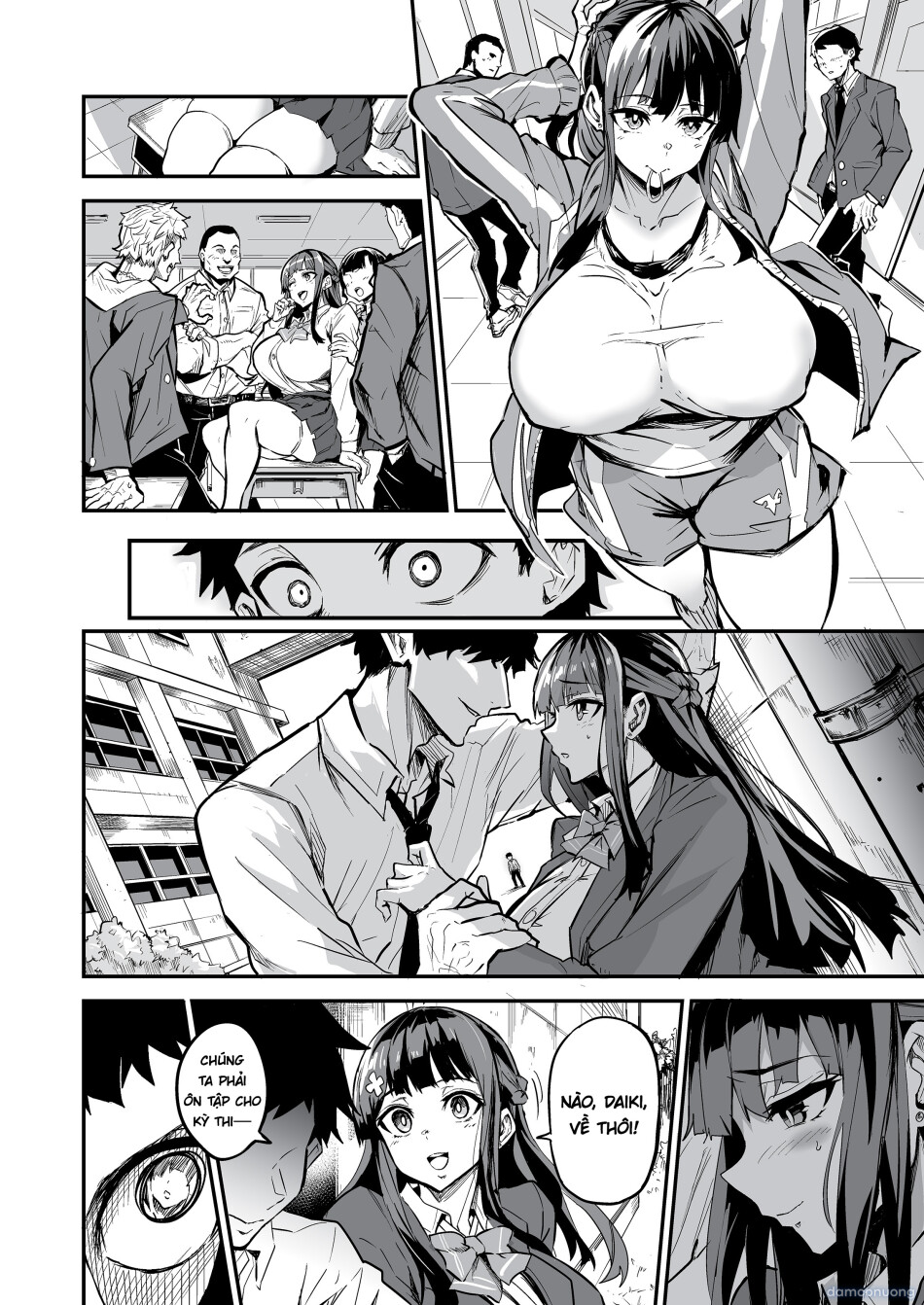 Kanojo ga Gaikokujin ni Netorareru Manga Ouchi Fuck Hen 
