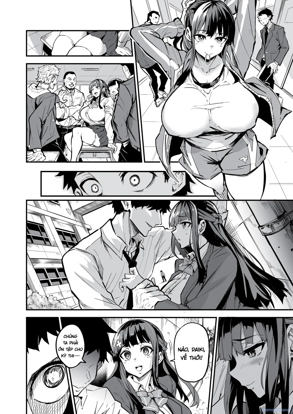 Kanojo ga Gaikokujin ni Netorareru Manga Ouchi Fuck Hen 