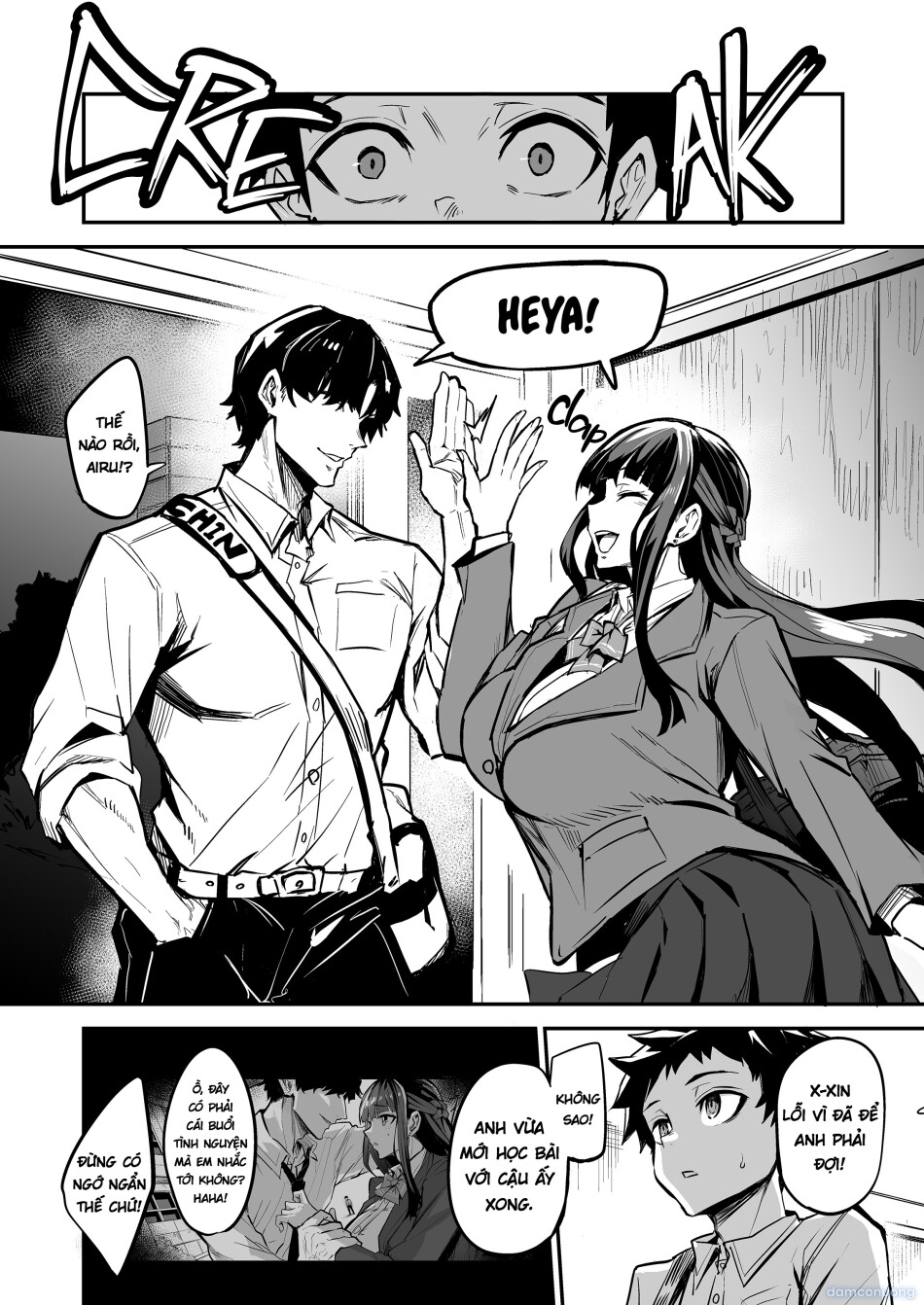 Kanojo ga Gaikokujin ni Netorareru Manga Ouchi Fuck Hen 