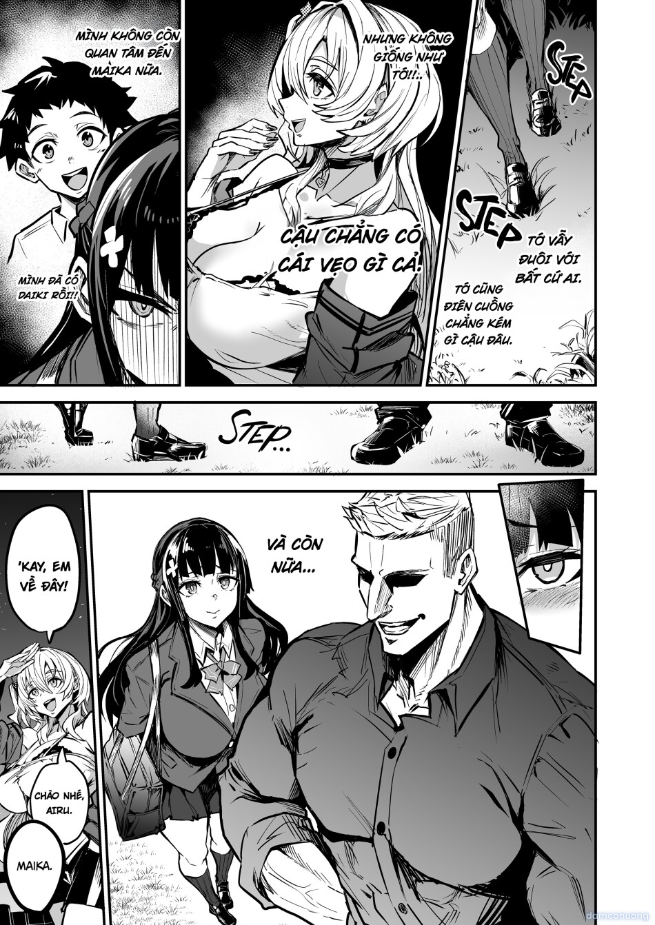 Kanojo ga Gaikokujin ni Netorareru Manga Ouchi Fuck Hen 