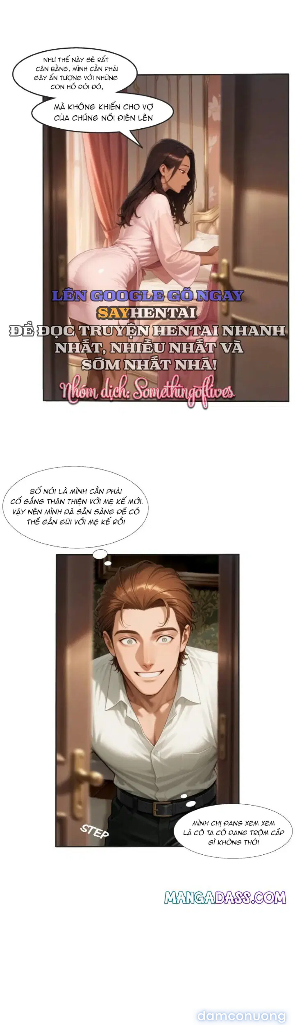 Thương vụ đen tối với mẹ kế. 
