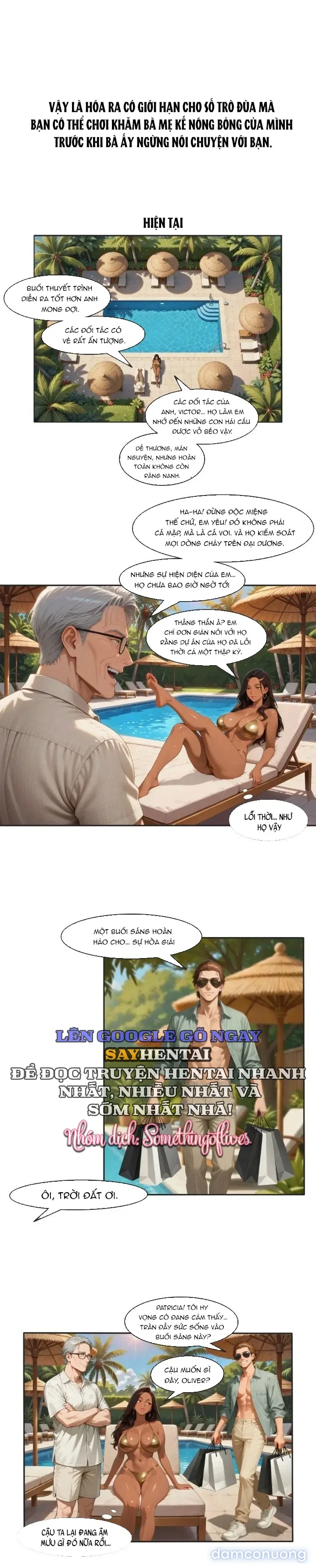 Thương vụ đen tối với mẹ kế. 