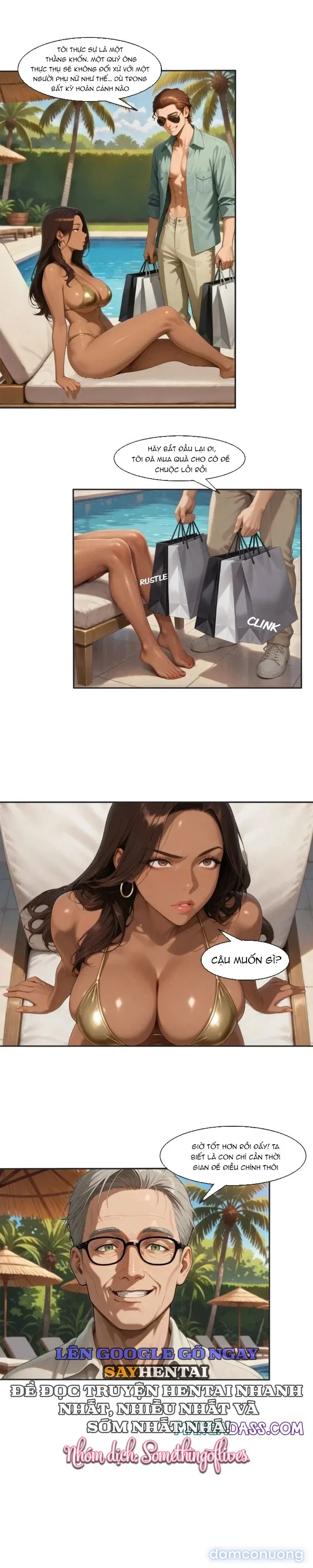 Thương vụ đen tối với mẹ kế. 