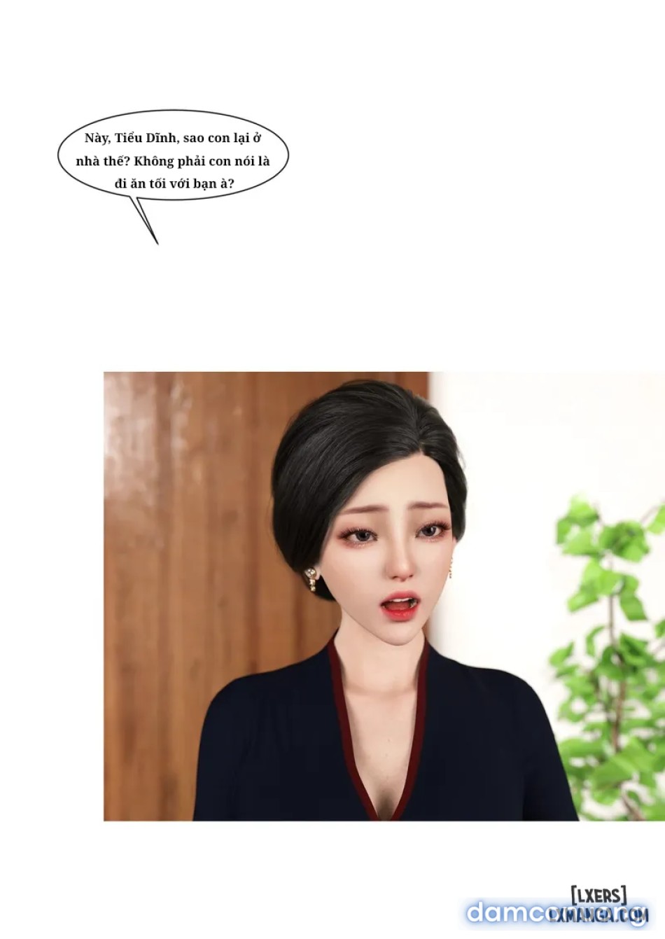 Mẹ tôi bị thằng bạn chơi. 