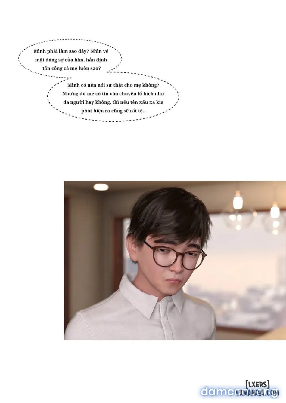 Mẹ tôi bị thằng bạn chơi. 