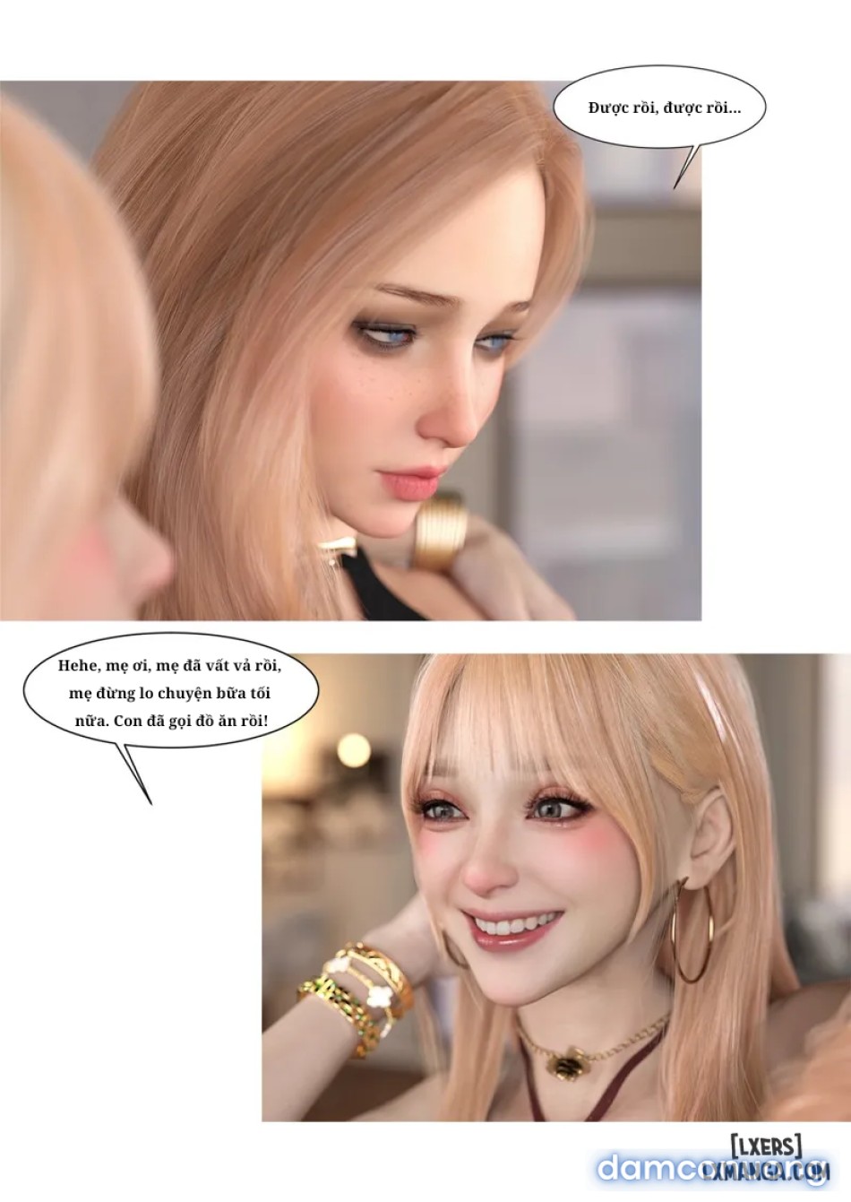 Mẹ tôi bị thằng bạn chơi. 